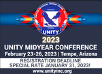 UNITY Announces Speakers for Midyear Conference