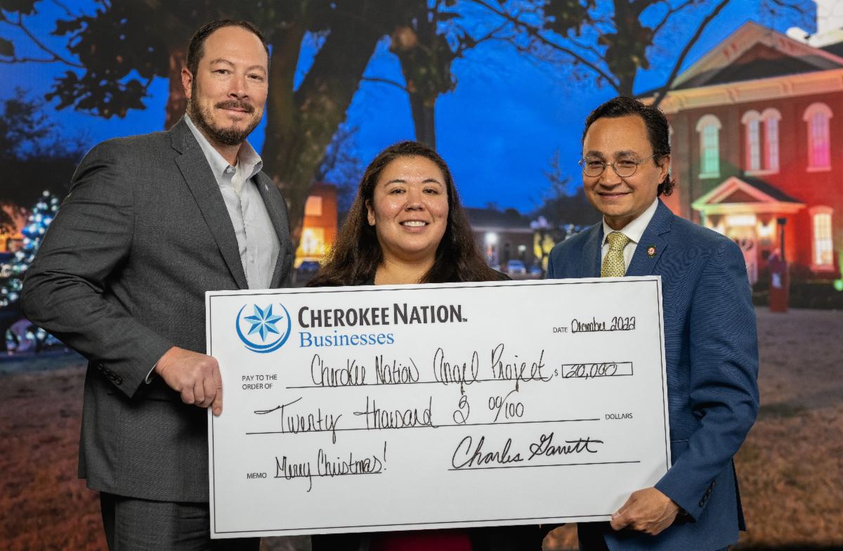 Cherokee Nation Businesses’ $20K helps create memorable Christmas