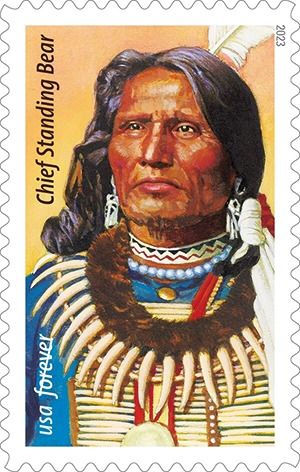 Stamp honors Ponca chief who played key role in history