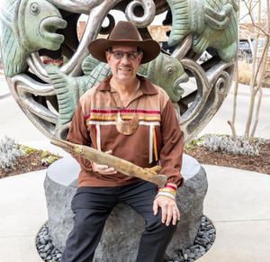 Chickasaw artist strives to carry on culture through art, education